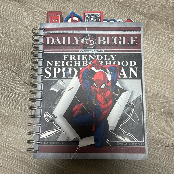 Spider-Man Notebook - Picture 1 of 6